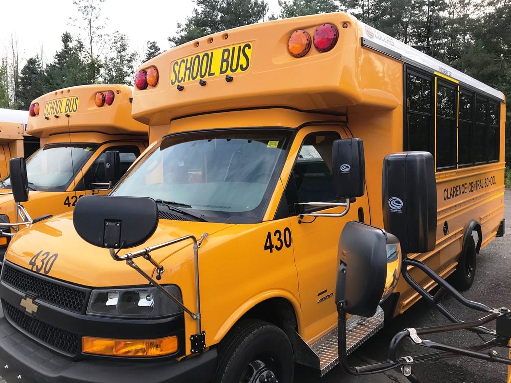 Collins School Bus to Clarence Central Schools Gorman Enterprises